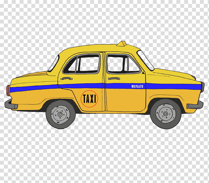 Classic Car, Hindustan Ambassador, Kolkata, Taxi, Motor Vehicle, Model Car, Transport, Automotive Design transparent background PNG clipart