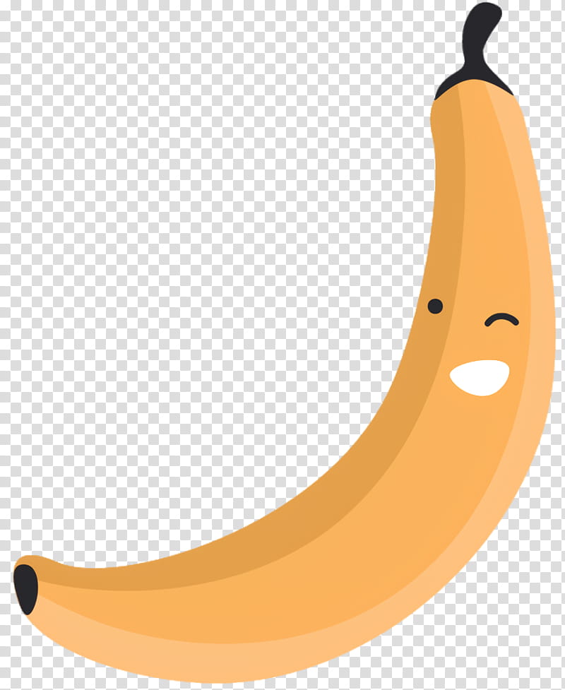 Banana, Banana Family, Plant, Fruit, Food, Cooking Plantain, Smile transparent background PNG clipart