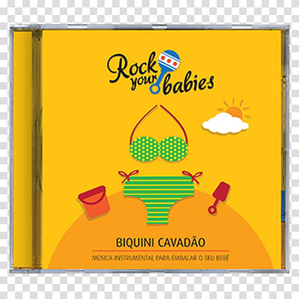 Rock, Rock Your Babies, Brazilian Rock, Music, Yellow transparent background PNG clipart