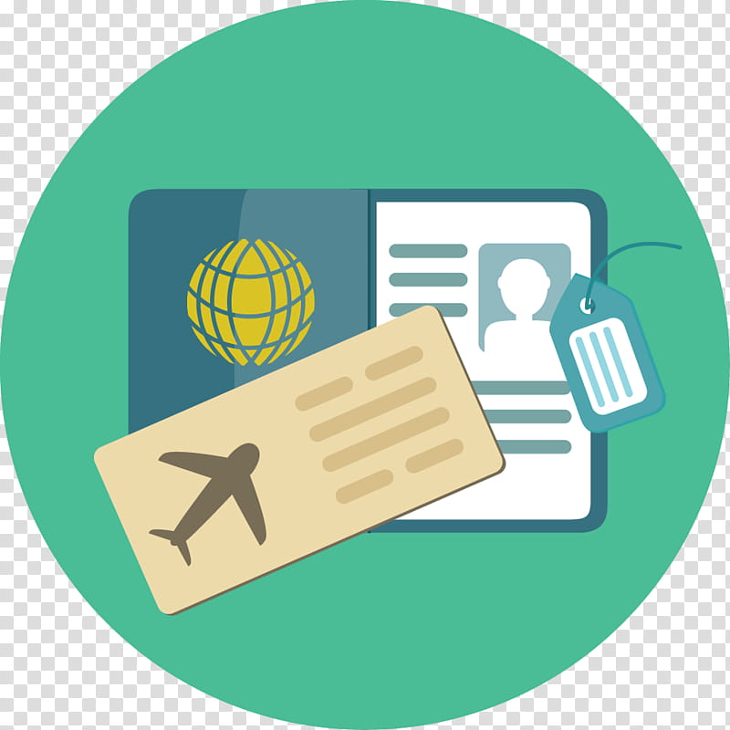 Travel Passport, Travel Visa, Travel Document, Identity Document, Green, Yellow, Text, Line, Area transparent background PNG clipart