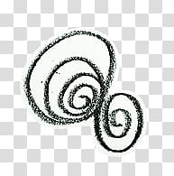 Crayon Drawing, black and white curl transparent background PNG clipart