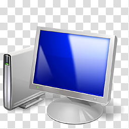 Windows Live For XP, grey flat screen monitor illustration transparent background PNG clipart