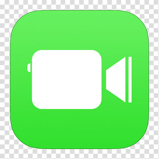 IOS Icons Updated , FaceTime, square green and white video record ...