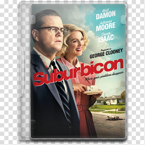 Movie Icon , Suburbicon, Suburbicon DVD case transparent background PNG clipart