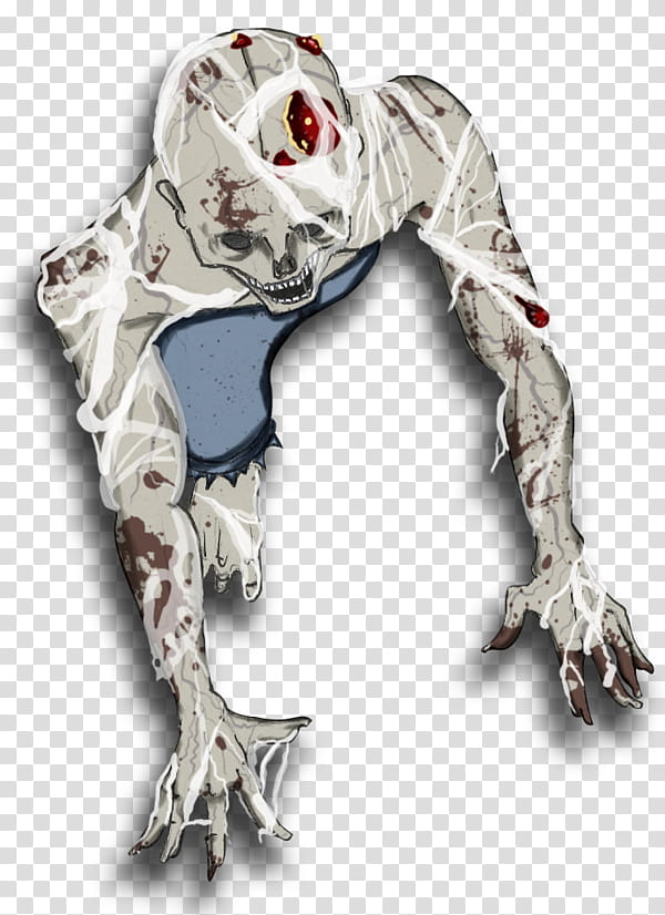 Free token roll: Zombie  (Les Survivants) transparent background PNG clipart