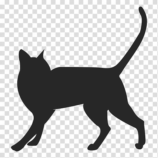 Dog And Cat, Whiskers, Black Cat, Paw, Silhouette, Snout, Walking, Animation transparent background PNG clipart