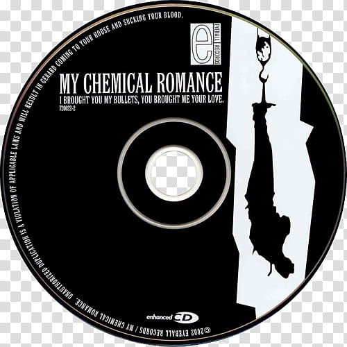 MCR CDs, My Chemical Romance disc transparent background PNG clipart