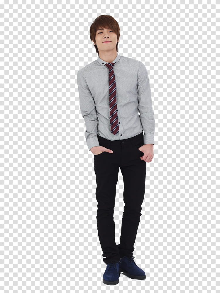 FREE SHINee  S, man standing with hands in his pockets transparent background PNG clipart