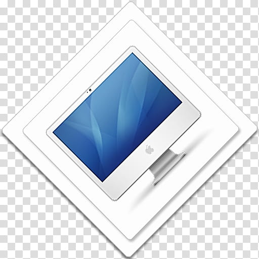 Smileee Ikon , white iMac illustration transparent background PNG clipart
