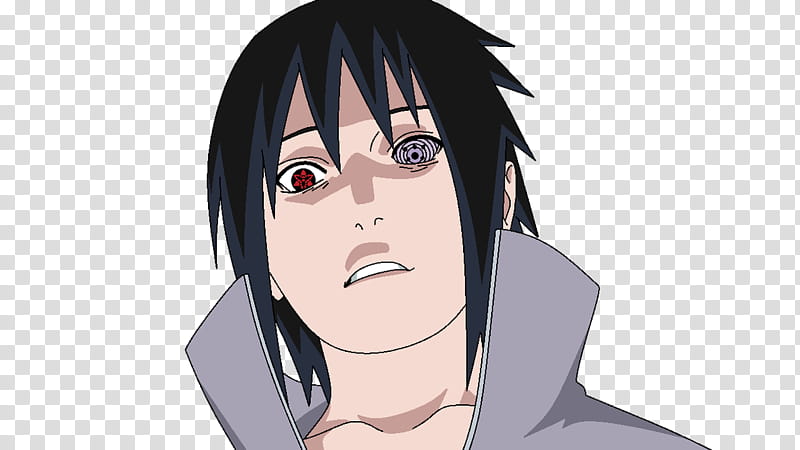 Sasuke Uchiha,Rinnegan,  transparent background PNG clipart