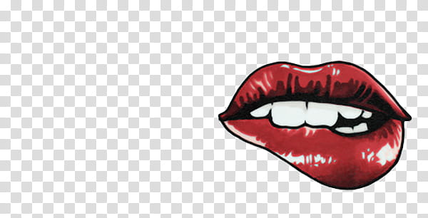 Sass, red lips transparent background PNG clipart
