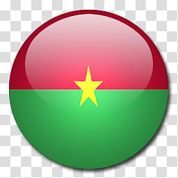 World Flags, Burkina Faso icon transparent background PNG clipart