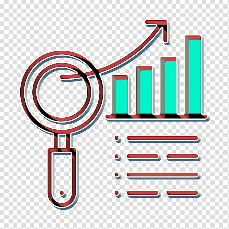 Digital Marketing, Analysis Icon, Graph Icon, Magnify Icon, Report Icon, Research Icon, Search Engine Optimization, Payperclick transparent background PNG clipart