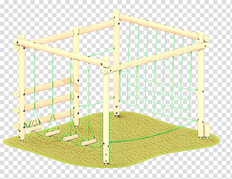 Playground, Cartoon, Angle, Line, Fence, Wood, Net, Baby Toys transparent background PNG clipart
