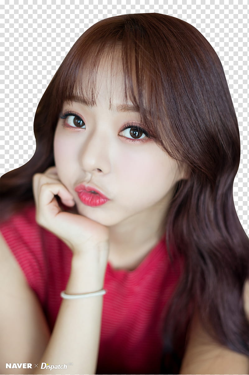 LOONA   X DISPATCH, woman wearing pink sleeveless top transparent background PNG clipart