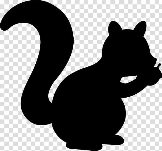 Dog And Cat, Whiskers, Bear, Squirrel, Snout, Silhouette, Black M, Tail transparent background PNG clipart