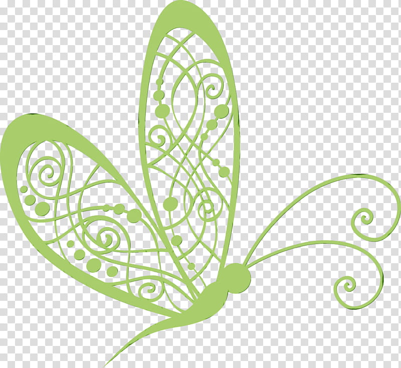 Green Leaf Watercolor, Paint, Wet Ink, Butterfly, Monarch Butterfly Biosphere Reserve, Drawing, Insect, transparent background PNG clipart