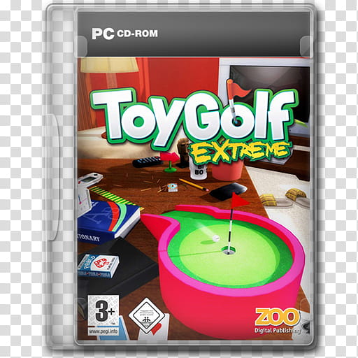 Game Icons , Toy-Golf-Extreme, Toy Golf Extreme PC game case transparent background PNG clipart