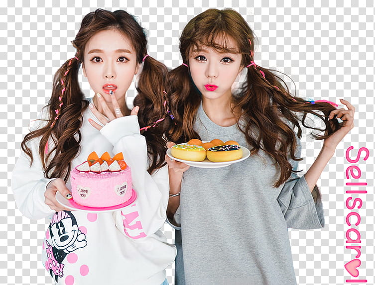 Kim Shin Yeong and Kim Seuk Hye Ulzzang transparent background PNG clipart