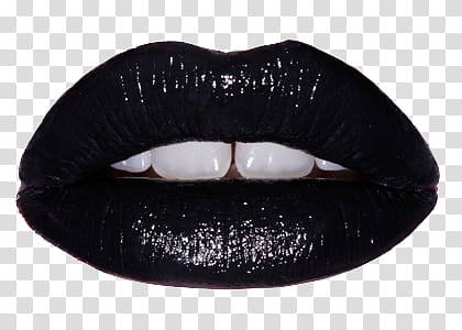 , black lips transparent background PNG clipart