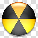 Leopard for Windows XP, black and orange danger sign transparent background PNG clipart