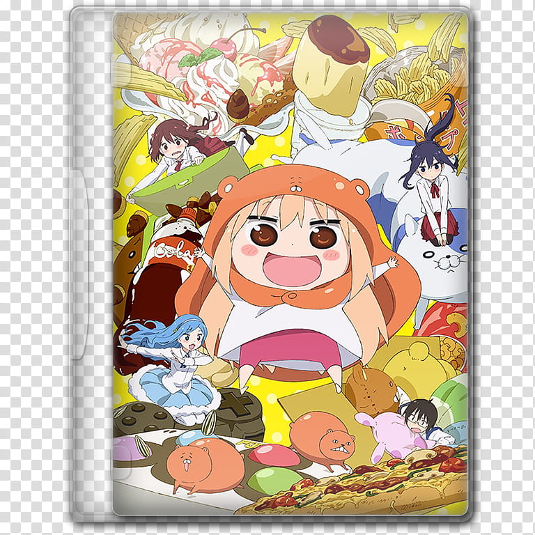 Anime  Summer Season Icon , Himouto! Umaru-chan, anime character print folder icon transparent background PNG clipart