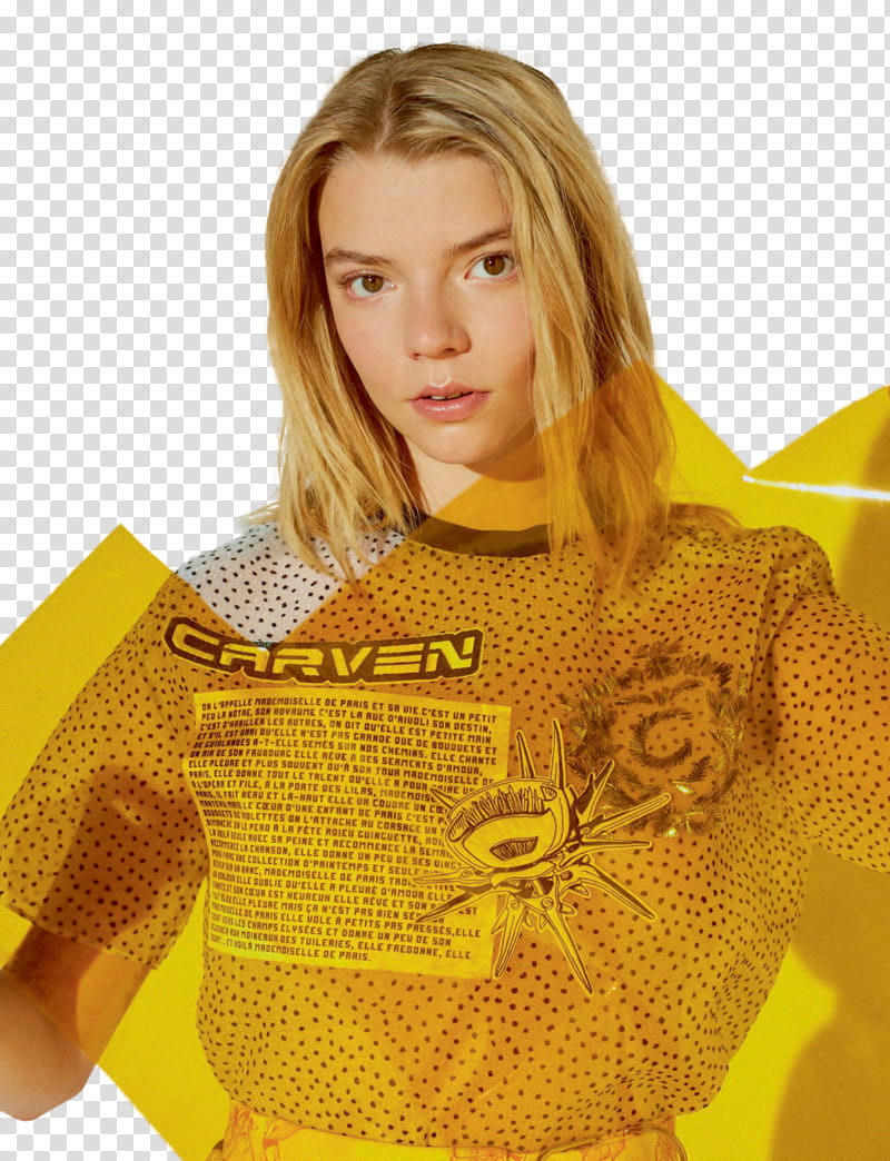 Anya Taylor Joy transparent background PNG clipart