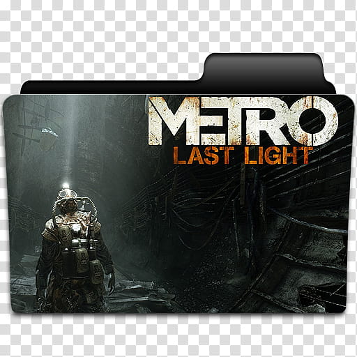 Game Folder   Folders, Metro Last Light DVD case transparent background PNG clipart