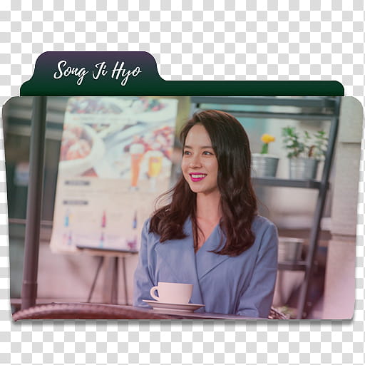 Song JiHyo _ Folder Icon transparent background PNG clipart