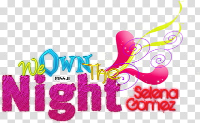 We Own The Night Selena Gomez transparent background PNG clipart