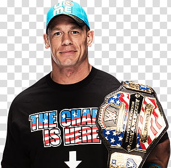 John Cena United States Champion  transparent background PNG clipart