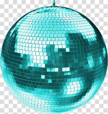 movables, green disco ball transparent background PNG clipart