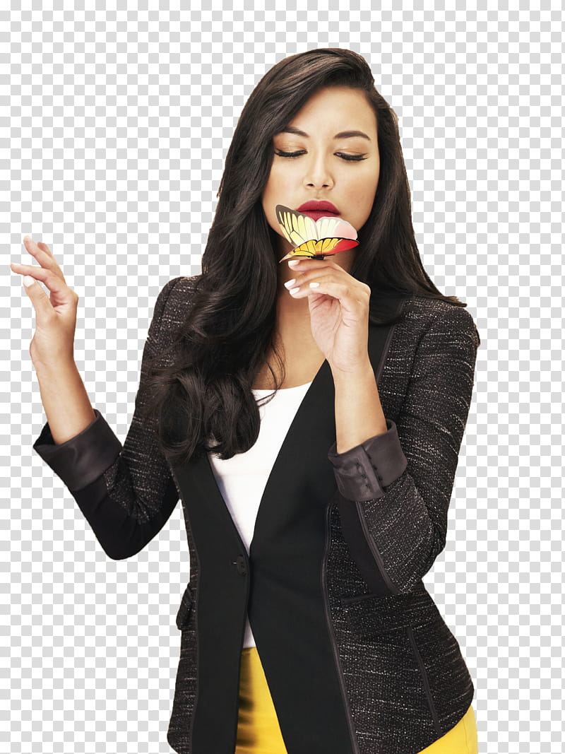 Naya Rivera Shoot NeonLights transparent background PNG clipart