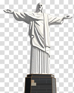 Travel scape, Christ the Redeemer transparent background PNG clipart