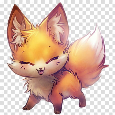 Fofurinhas em para usar em logotipos, orange and white fox illustration transparent background PNG clipart