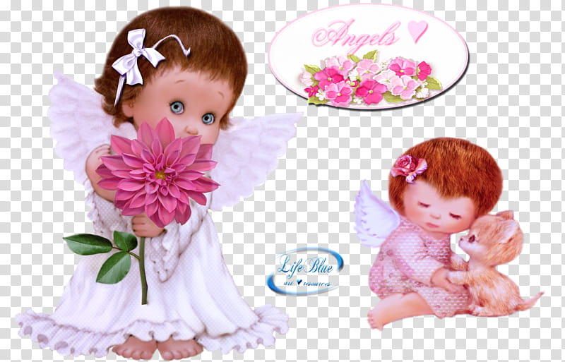 Little angels transparent background PNG clipart