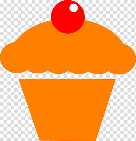 Cake, Cupcake, Silhouette, Cake Decorating, Orange, Yellow, Food, Dessert transparent background PNG clipart
