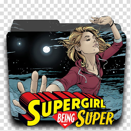 DC Rebirth MEGA FINAL Icon v, Supergirl-Being-Super-v., Supergirl illustration transparent background PNG clipart