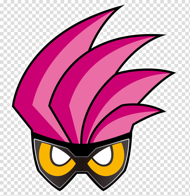 Kamen Rider Ex-Aid Symbol, pink haired character transparent background PNG clipart