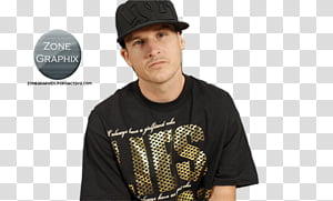 men's black and gold crew-neck t-shirt transparent background PNG clipart thumbnail