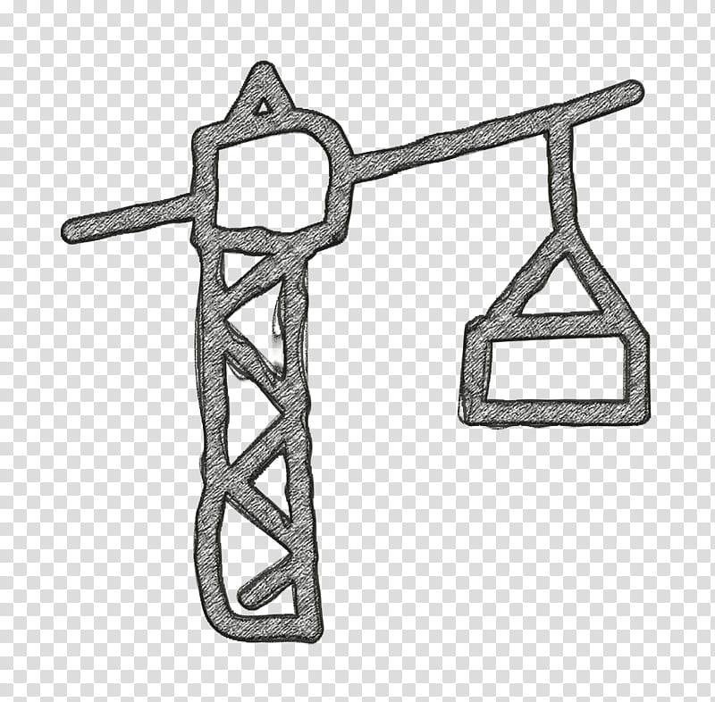 building icon construction icon contructor icon, Excavator Icon, Hand Drawn Icon, Professional Icon, Project Icon, Symbol, Metal transparent background PNG clipart