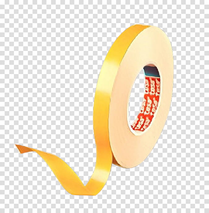 Masking Tape, Yellow, Orange, Boxsealing Tape, Office Supplies, Adhesive Tape transparent background PNG clipart