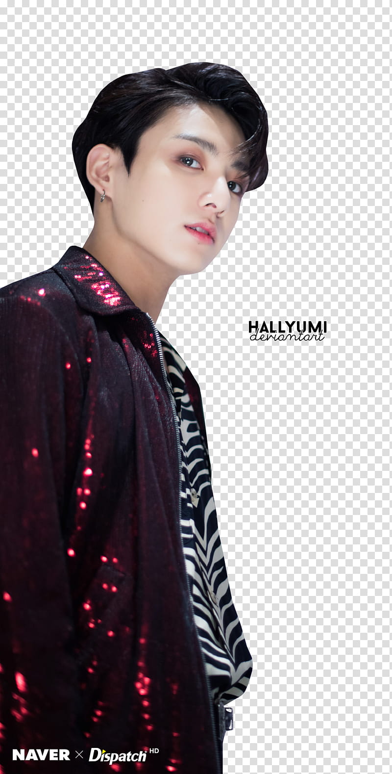 JungKook FAKE LOVE, Hallyumi poster transparent background PNG clipart