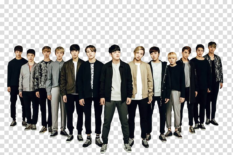 Seventeen, Seventeen group transparent background PNG clipart