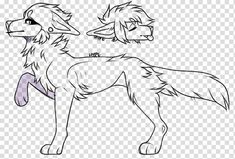 Free Dog Lineart READ DESCRIPTION, dog illustration transparent background PNG clipart