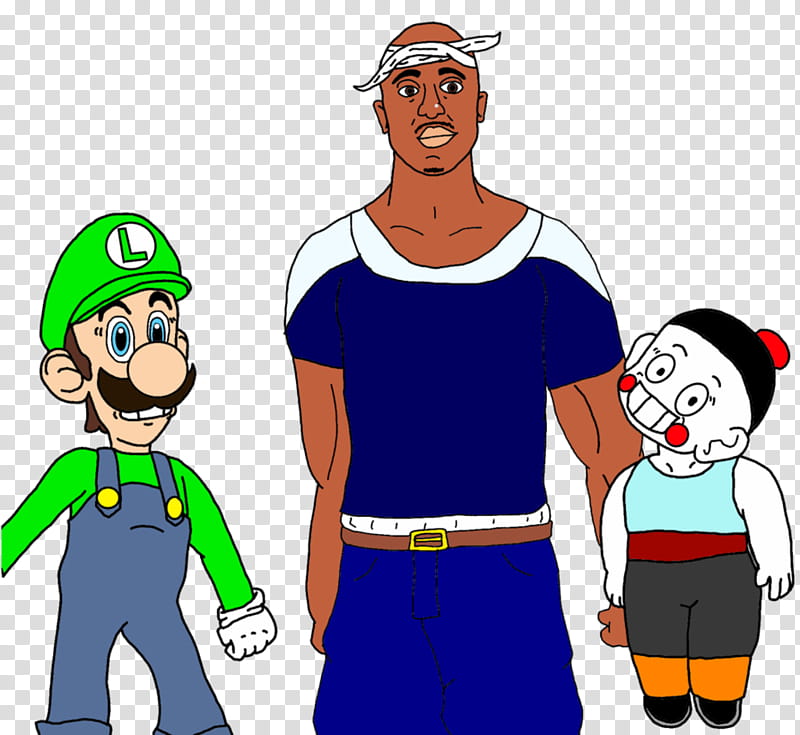 Luigi, Pac and Chiaotzu: The Attic Gang XD transparent background PNG clipart