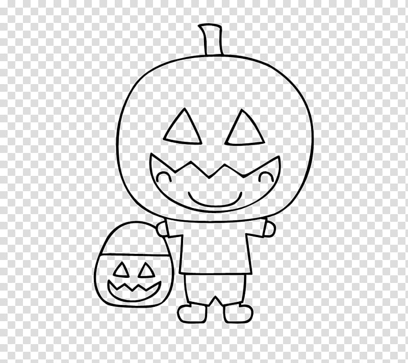 character wearing pumpkin mask illustration transparent background PNG clipart