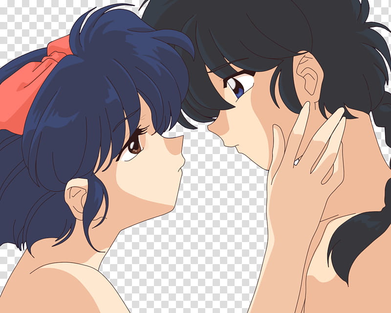 Ranma and Akane, Ranma / and Akane transparent background PNG clipart
