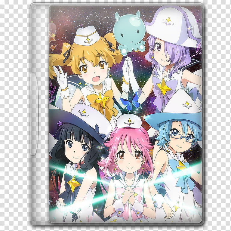 Anime  Spring Season Icon , Houkago no Pleiades, v, female anime character transparent background PNG clipart