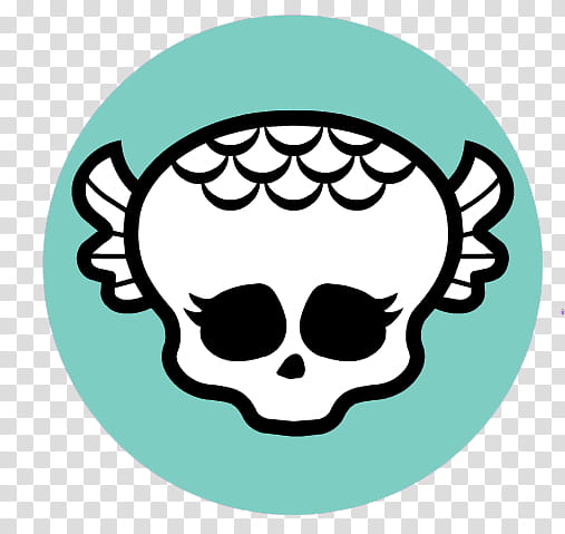Monster High, mermaid skull transparent background PNG clipart